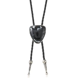 New Trendy Bolo Tie for Men Western Cowboy Style Triangle Leather Rope Necktie Collar Fashion Jewelry Accessories