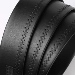Automatic Belt Replacement Strap Genuine Leather Belt For 3.7cm-4cm Automatic Buckle Adjustable Ratchet Belt
