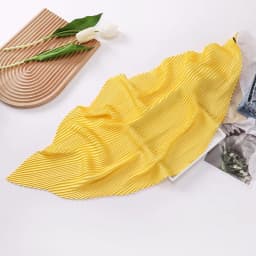 26 Colors Women Square Scarf Skinny Ribbon Head Neck Small Pleated Hair Tie Band Kerchief Satin Foulard Scarves Headscarf