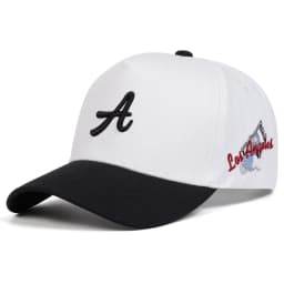 Unisex A Letter Side Los Angeles Embroidery Baseball Caps Spring Autumn Outdoor Adjustable Casual Hats Sunscreen Hat Sports Cap