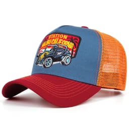 2025 New Net Hat Coconut Tree Retro Convertible Car Truck Hat Men's Street Hip Hop Hat Women's Outdoor Sunshade Hat Baseball Hat
