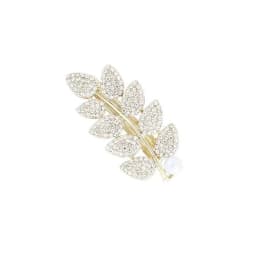 Exquisite Pearl Rhinestone Wheat Hair Clip Temperament Women's Side Bangs Clip Fashion Hairpins Korean Style Hair Accessories