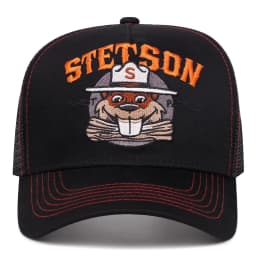 2025 Creative New Breathable Mesh Hat STETSON Fox Embroidery Truck Hat Street Hip Hop Hat Outdoor Sunshade Baseball Hat Unisex
