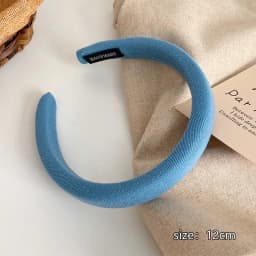 Korean Colorful Spong Linen Hairband For Women Girls Sweet Hair Ornament Headband Hair Hoop Hair Band Fashion Hair Accessories