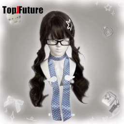 Millennium Y2K Spicy Girl Wings Wave Point Scarf Spring and Summer Japanese and Korean Neck Headband with High-end Feeling