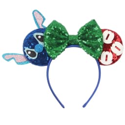 Happy Birthday Lilo Stitch Headband Ear for Adults Disney Mickey Mouse Headbands Women Party Hair Accessories Girls Kid Hairband