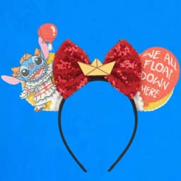 Happy Birthday Lilo Stitch Headband Ear for Adults Disney Mickey Mouse Headbands Women Party Hair Accessories Girls Kid Hairband