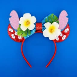 Happy Birthday Lilo Stitch Headband Ear for Adults Disney Mickey Mouse Headbands Women Party Hair Accessories Girls Kid Hairband