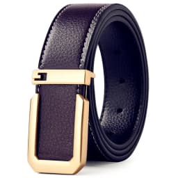 3.3cm Fashion Casual Belt with Silver Smooth Buckle, Designer Men Belt High-Quality, Unisex Fit, Perfect for Jeans Workwear