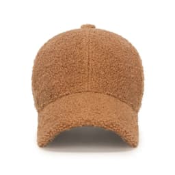 Winter Lamb Wool Solid Color Plain Baseball Cap - Warm Teddy Fleece, Face-Flattering, Structured Crown