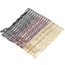 50pcs 5cm Metal Hairpins Casual Curly Wavy Grips Barrette Hair Clips For Women Girls DIY Hair Styling Tools Hair Accessories