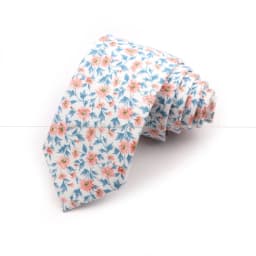 Men's Flower Ties Handmade Cotton Tie Narrow Floral Neckties Gift Wedding Party Suit Shirt Cravat Accessory Casual Gravatas Ties