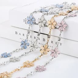 Diamond waist chain women's fashion belt dress sweet blossom metal chain skirt belt trend