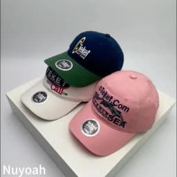 New Men Women Korean Embroidered Letters Dolphin Baseball Hats Sunshade Color Block Versatile Retro Peaked Caps Fashion Street