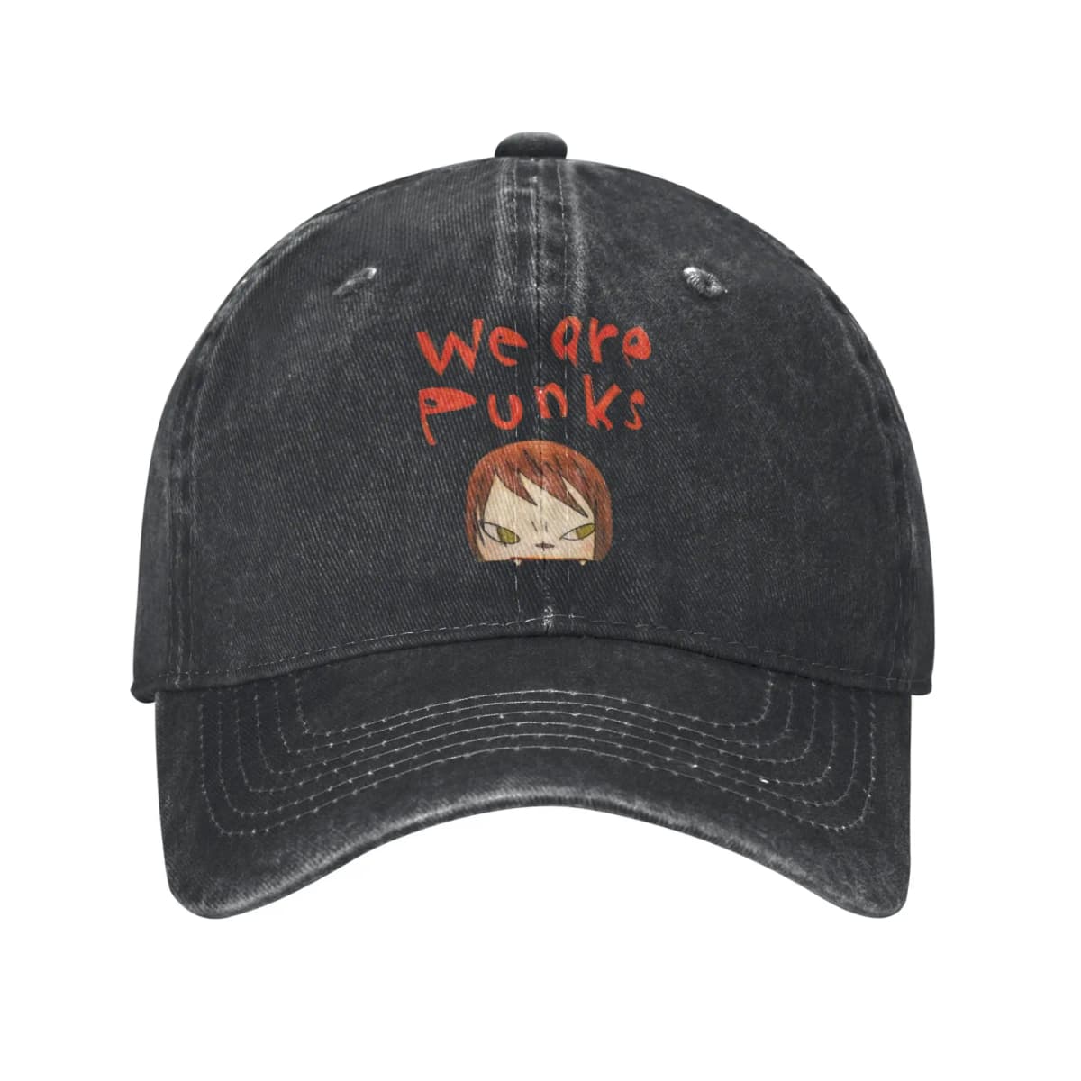 Yoshitomo Nara Baseball Cap Sun Outdoor Sport Sunscreen Washed Trucker Hat Men Adult Stylish Design Baseball Caps