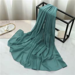 Summer Long Silk Scarf For Women Large Shawl Wrap Headband Solid Design Hijab Beach Stoles Female Foulard Echarpe Bandana