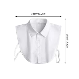 Multi Colors Classic Faux False Collar Half Shirts Detachable DK JK Collar Blouse Half Shirts Detachable Fakes Collar For Women