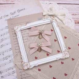 【1pair】Japanese style JK hair bow hairpin Woman accessories hair clips trendy Mini hairpin y2k accessories Lolita heart