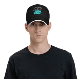 George Russell 63 Casual Baseball Cap Outdoor Gym Hip Hop Hats Summer Sun Couple Women y2k Cute Baseball Caps