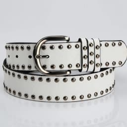 Ladies' Retro Rivet Belt, with an American Style Design Resembling a Belt, Paired with Skirts and Jeans for Decoration