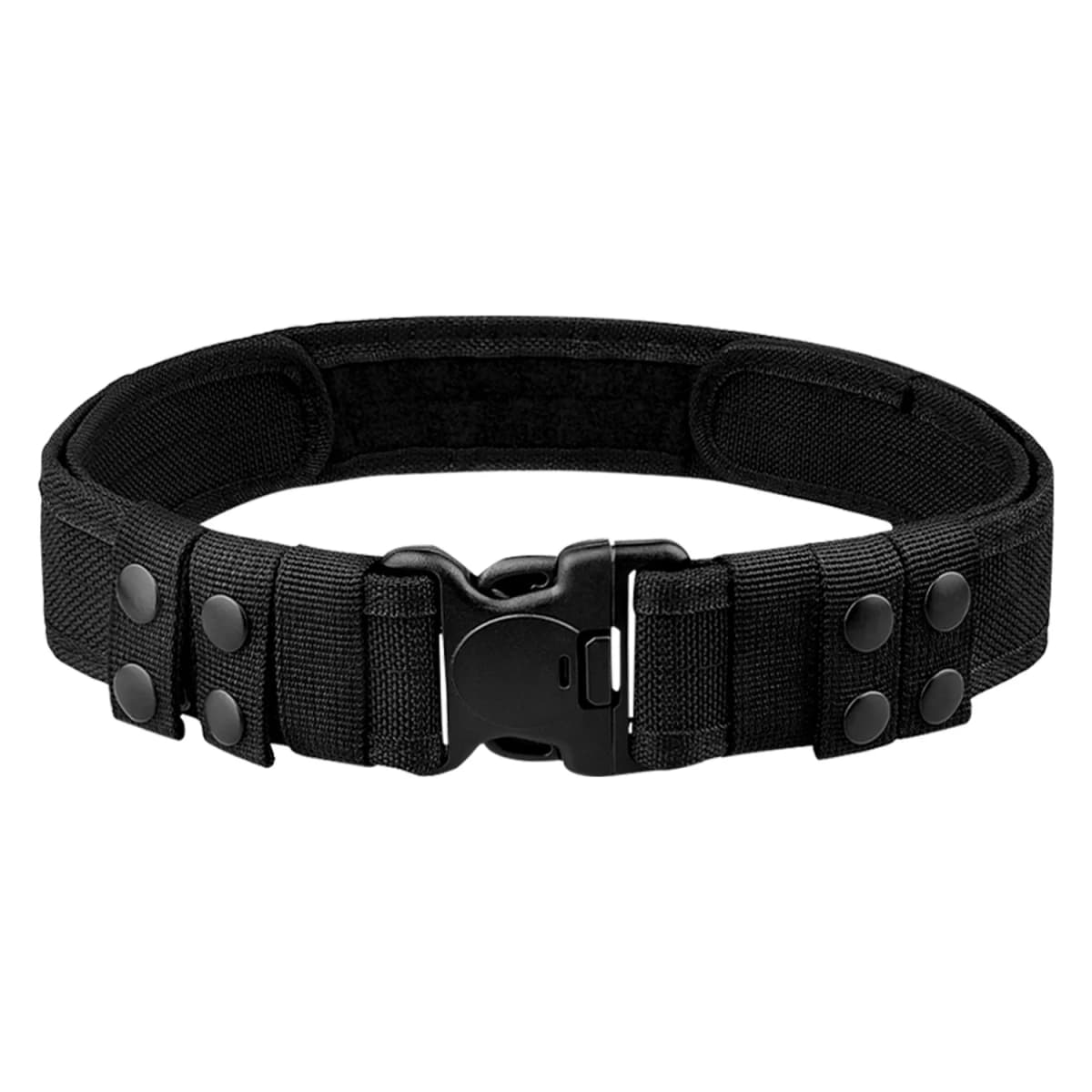 Men's Nylon & Polyester Woven Tactical Belt - Durable Waist Strap for Outdoor Sports, Ideal for Hiking, Training & Adventures