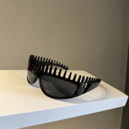 Comb Shaped Sunglasses Headband Sunscreen Sunshade Summer Sunglasses Hairband Leopard Print Women Hair Hoop