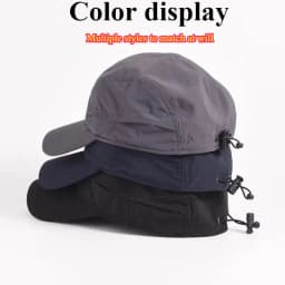Big Size XL 65CM Light Thin Quick Drying Baseball Caps Men Solid Vintage Unisex Sports Hat Adjustable Trucker Cap Snapback Hats