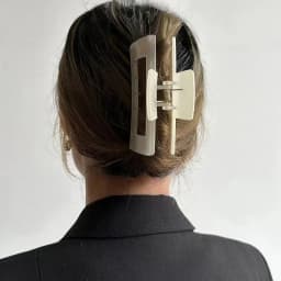 13CM Exaggeration Oversized Hair Claw For Thick Hair Women Geometric Shark Clip Versatile Minimalist Hair Clip Hair Accessories
