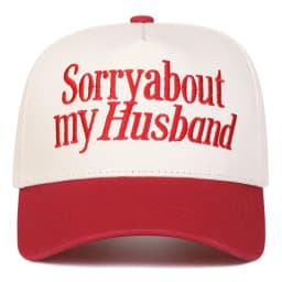 Unisex SORRY ABOUT MY HUSBAND Embroidery Baseball Caps Spring Autumn Outdoor Adjustable Casual Hats Sunscreen Hat Sports Cap