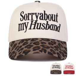 Unisex SORRY ABOUT MY HUSBAND Embroidery Baseball Caps Spring Autumn Outdoor Adjustable Casual Hats Sunscreen Hat Sports Cap