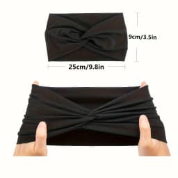 3 Pack Women’s Stretchy Non-Slip Sweat-Absorbing Yoga Headbands, Breathable Leopard Print Sports Headscarves for Running Fitness