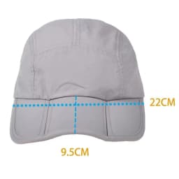 Waterproof Full Back Close UV-Resistant Fitted UPF 50+ Stretch Elastic Cap Hat New Trucker Men Women Dad Baseball Sun Visor Era