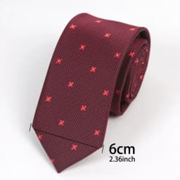 Exquisite Burgundy Red Paisley Men Tie Jacquard Woven Handkerchief Bowtie Sets Groom Wedding Party Gifts Party Accessories
