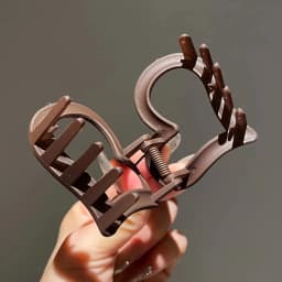 11pcs Women's High-end Frosted Clip Set Women's Back Head Hair Shark Clip Headwear