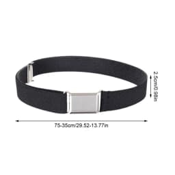 Kids Adjustable Elastic Waist Belt For Boys Girls Stretchable Children's Solid Color Belt Universal Comfort Waistband 2026