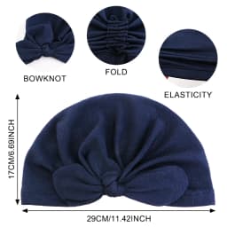 New Head Scarf for Muslim Women bow Print Turban Bonnet Hijab Caps Inner Hijabs Femme Musulman Arab Wrap Turbantes