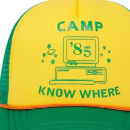 Unisex CAMP KNOW WHERE Embroidery Baseball Net Caps Spring Summer Outdoor Adjustable Casual Hats Sunscreen Hat Sports Cap