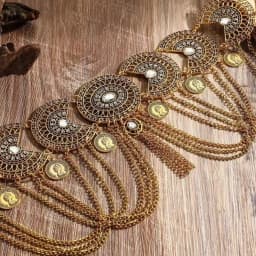 Belt Vintage Belly Dance Scarf Tassel Creative Waist Chain Bohemia Ethnic Belly Chain Dress Accessories