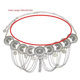 Belt Vintage Belly Dance Scarf Tassel Creative Waist Chain Bohemia Ethnic Belly Chain Dress Accessories