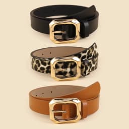 Fashionable Women's Trendy Buckle Belt—Versatile for Everyday Wear Loose Simple Casual Instagram-Style Denim Belts