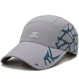 Adjustable Summer Baseball Cap Korean Style Breathable Quick Dry Cap Casual Solid Color Sun Protection Caps Outdoor Sports