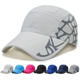 Adjustable Summer Baseball Cap Korean Style Breathable Quick Dry Cap Casual Solid Color Sun Protection Caps Outdoor Sports