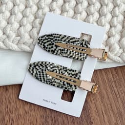 South Korea France traceless makeup clip, small size, simple bangs clip, French versatile side clip, skateboard clip