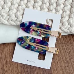 South Korea France traceless makeup clip, small size, simple bangs clip, French versatile side clip, skateboard clip