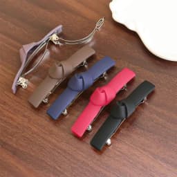 New PC material one-wordclip springclip temperament hairpin cute love hairpin hair accessories back head top clip headdress