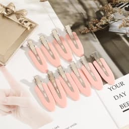 New 10Pcs/set No Bend Seamless Hair Clips Women Side Bangs Barrette Makeup Washing Face Accessories Girls Styling Hairpins