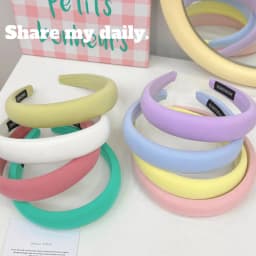 1/5pcs Macaron Color Wide Side Sponge Headband for Women Elegant Daily Wear Hairband Fashion Girl Face Wash Hair Hoop
