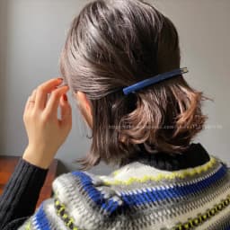 Leaf Fritillaria Korean Refreshing Fruit Green One line Clip Spring Clip Short Hair Horse Tail Hair Clip French Princess Head