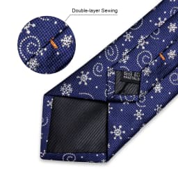 Blue Green Christmas Men tie Set with Handkerchief Cufflinks Wedding Prom Groom Accessories Perfect Gift for Men