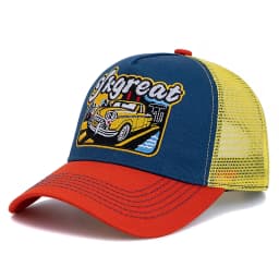 Hot Sale Unisex Baseball Cap Classic Vintage Car Pattern Mesh Cap Men And Women Breathable Streetwear Summer Trucker Hat